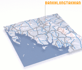 3d view of Ban Khlong Takhian