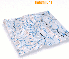 3d view of Ban Sam Laem