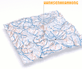 3d view of Wān Hsenhkamhöng