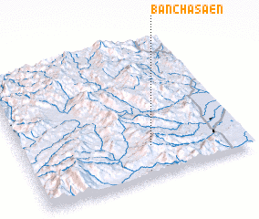 3d view of Ban Cha Saen