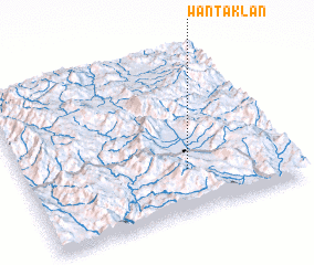 3d view of Wān Taklan