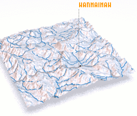 3d view of Wān Mai-maw