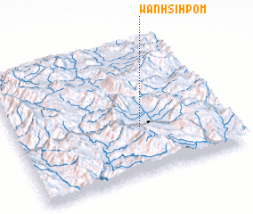 3d view of Wān Hsi-hpom
