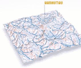 3d view of Wān Hu-taü