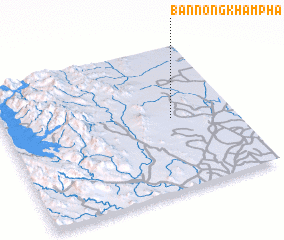 3d view of Ban Nong Kham Pha