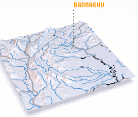 3d view of Ban Mae Hu