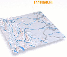 3d view of Ban Bung Lom