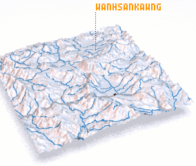 3d view of Wān Hsankawng