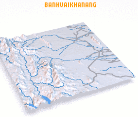 3d view of Ban Huai Kha Nang