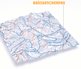 3d view of Ban Saen Chomphu