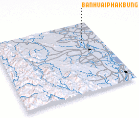 3d view of Ban Huai Phak Bung