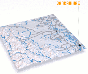 3d view of Ban Rai Khae