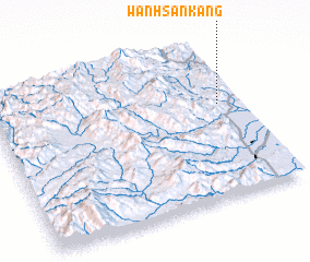 3d view of Wān Hsankang