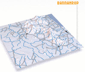 3d view of Ban Nam Rop