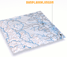 3d view of Ban Plai Khlong Om