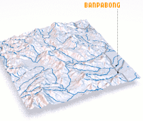 3d view of Ban Pa Bong