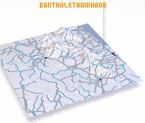 3d view of Ban Thale Thai Khao (1)