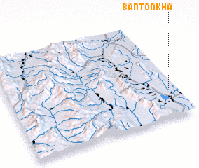 3d view of Ban Ton Kha