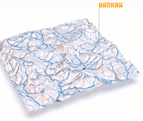 3d view of Wān Kaw