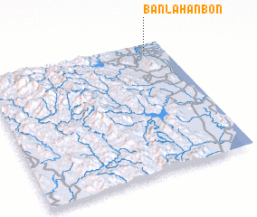 3d view of Ban Lahan Bon