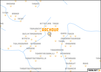 map of Aachour