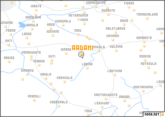 map of Aadami