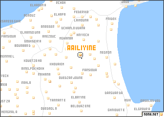 map of Aaïliyine