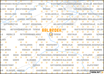 map of Aalbroek