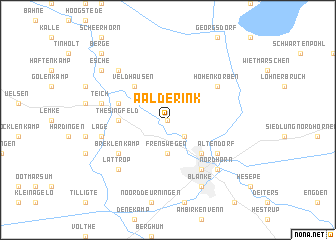 map of Aalderink