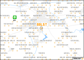 map of Aalst