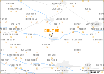 map of Aalten