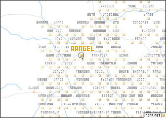 map of Aangel