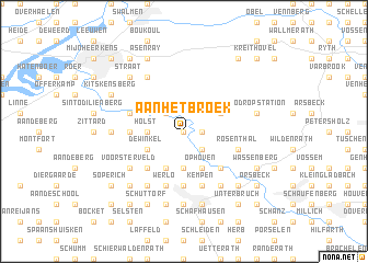 map of Aan het Broek