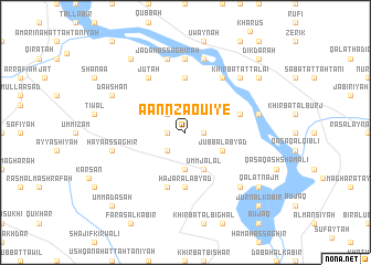 map of Aannzaouiyé