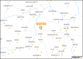 map of Aarna
