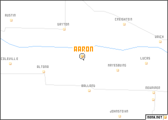 map of Aaron