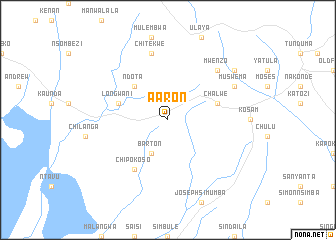 map of Aaron