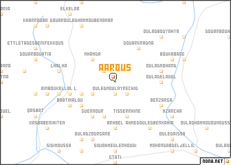 map of Aarous