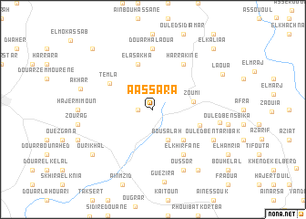 map of Aassara