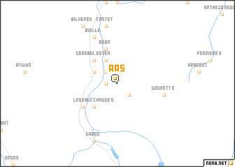 map of Aas