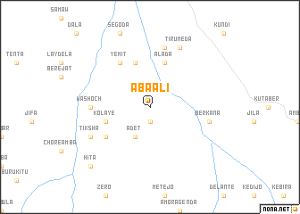 map of Āba Ālī