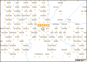 map of Abaamo