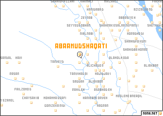 map of ‘Abā ‘Amūd Shaqātī