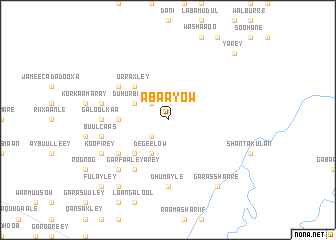 map of Abaayow