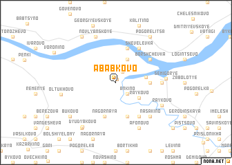 map of Ababkovo