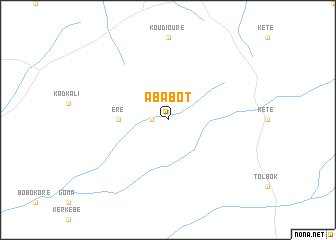 map of Ababot
