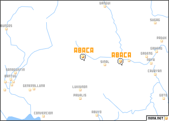 map of Abaca