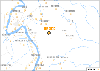 map of Abaca