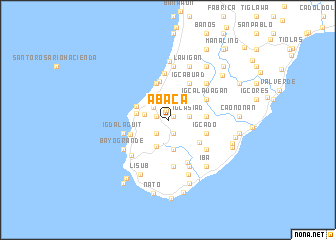 map of Abaca