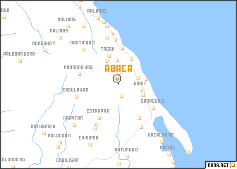 map of Abaca